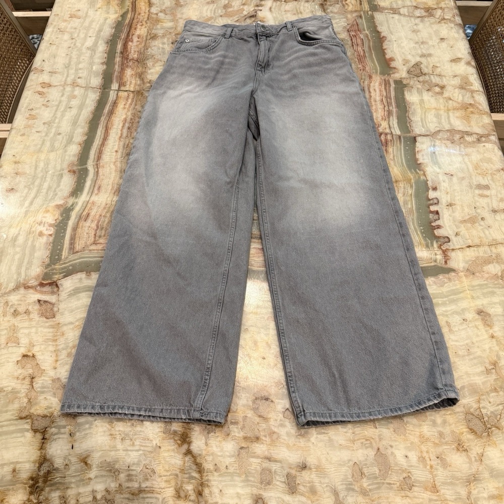 BDG Urban Outfitters Gray Baggy‎ Wide Leg Jeans Women's 31